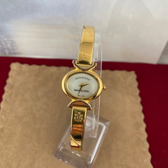 Vintage Giorgio of Beverly Hills Swiss Luxury Gold Watch
